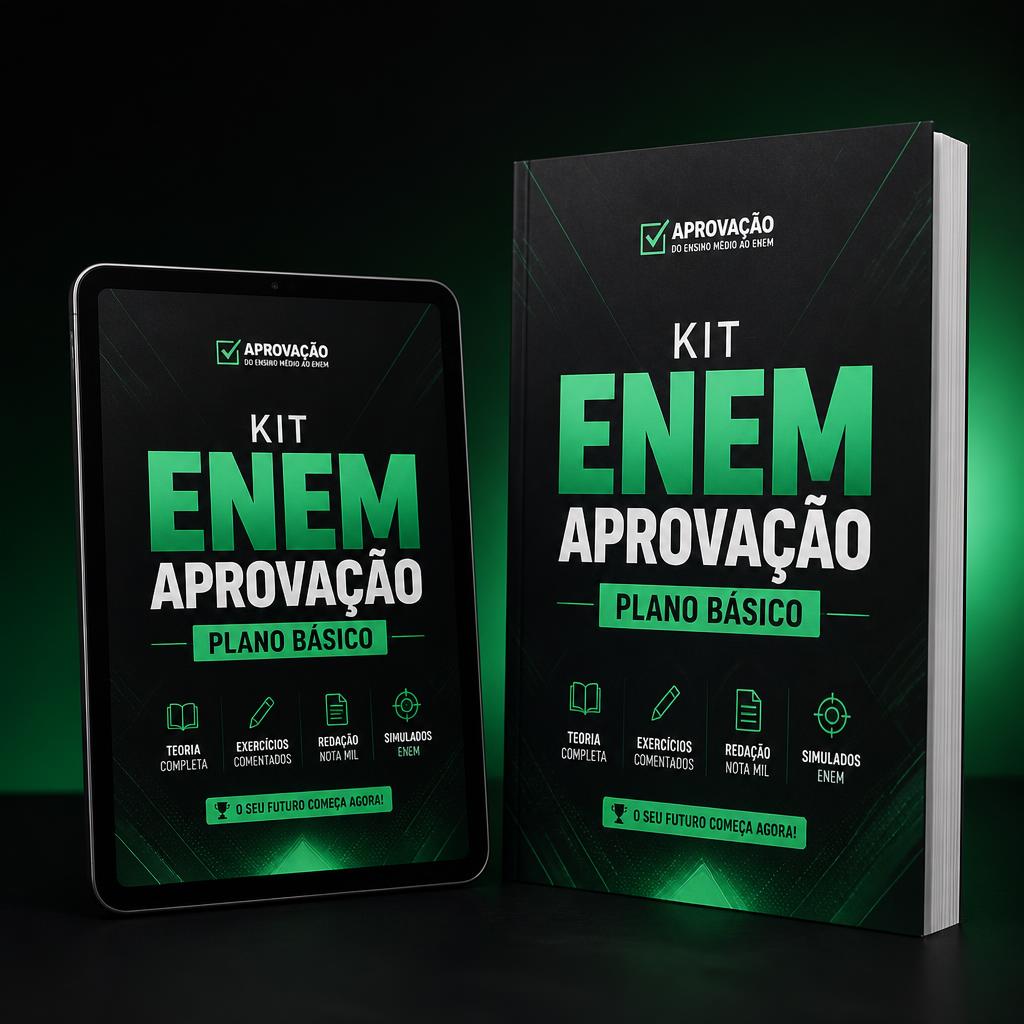Mockup do Plano Básico — Kit ENEM